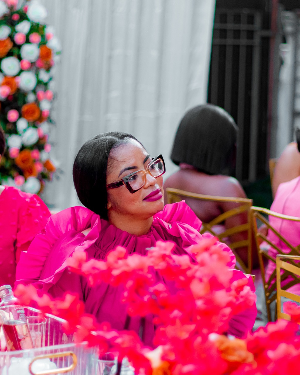 Women in deep, meaningful conversation