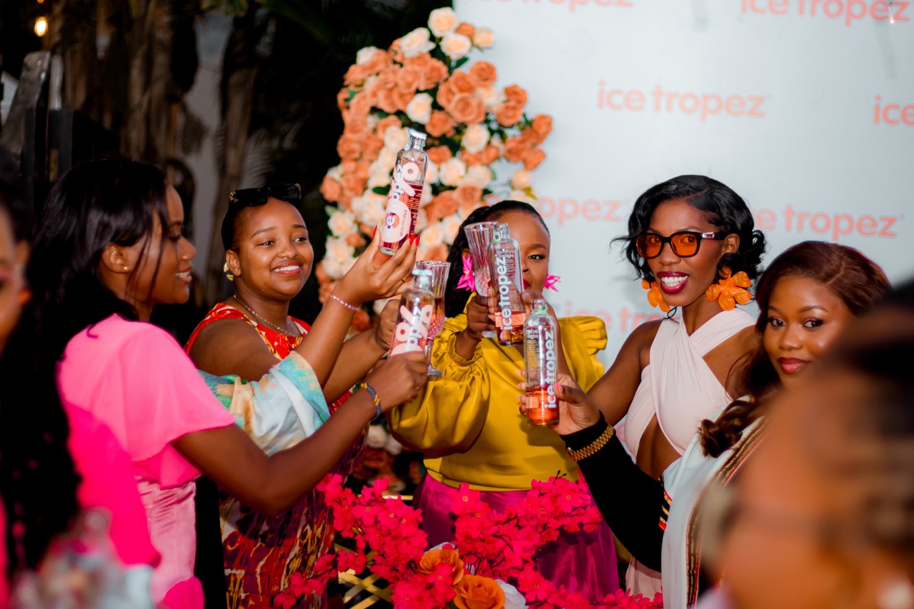 Women at a beautiful brunch gathering in Tanzania